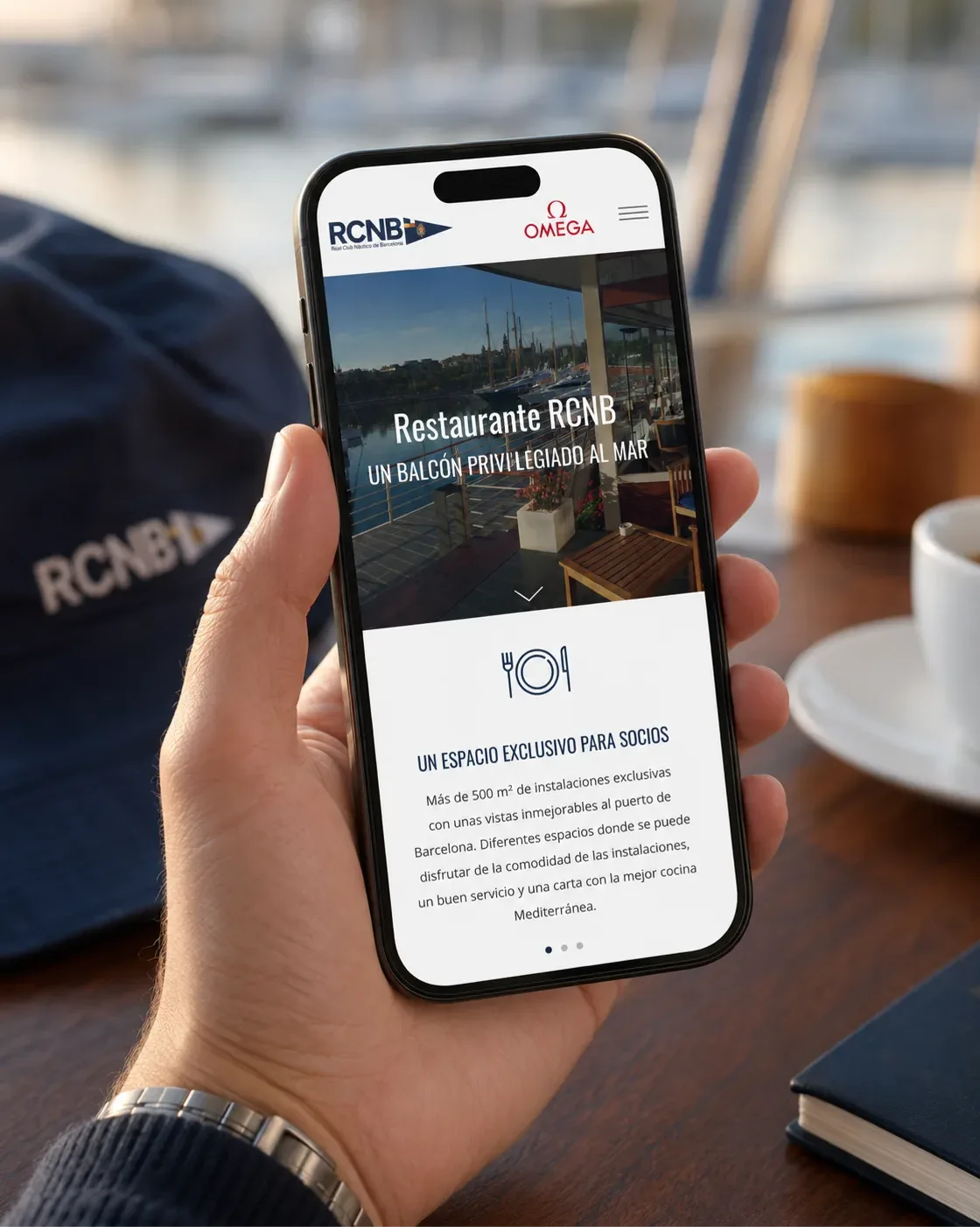 Real Club Náutico de Barcelona — Branding · Web